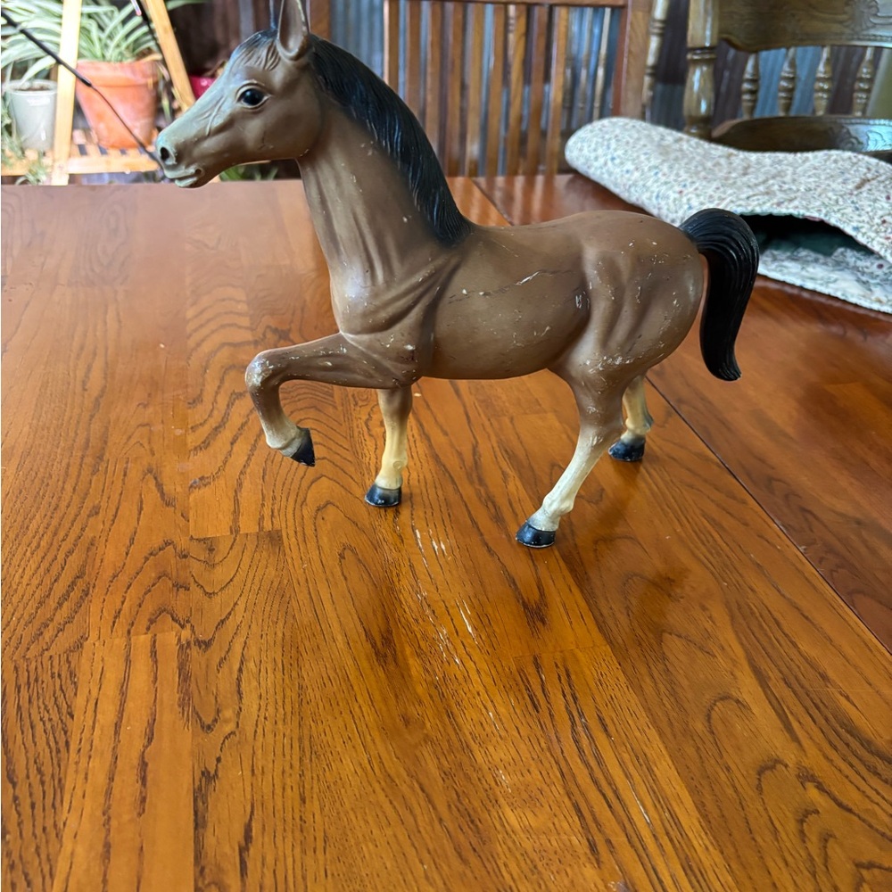 Brown Horse Figurine